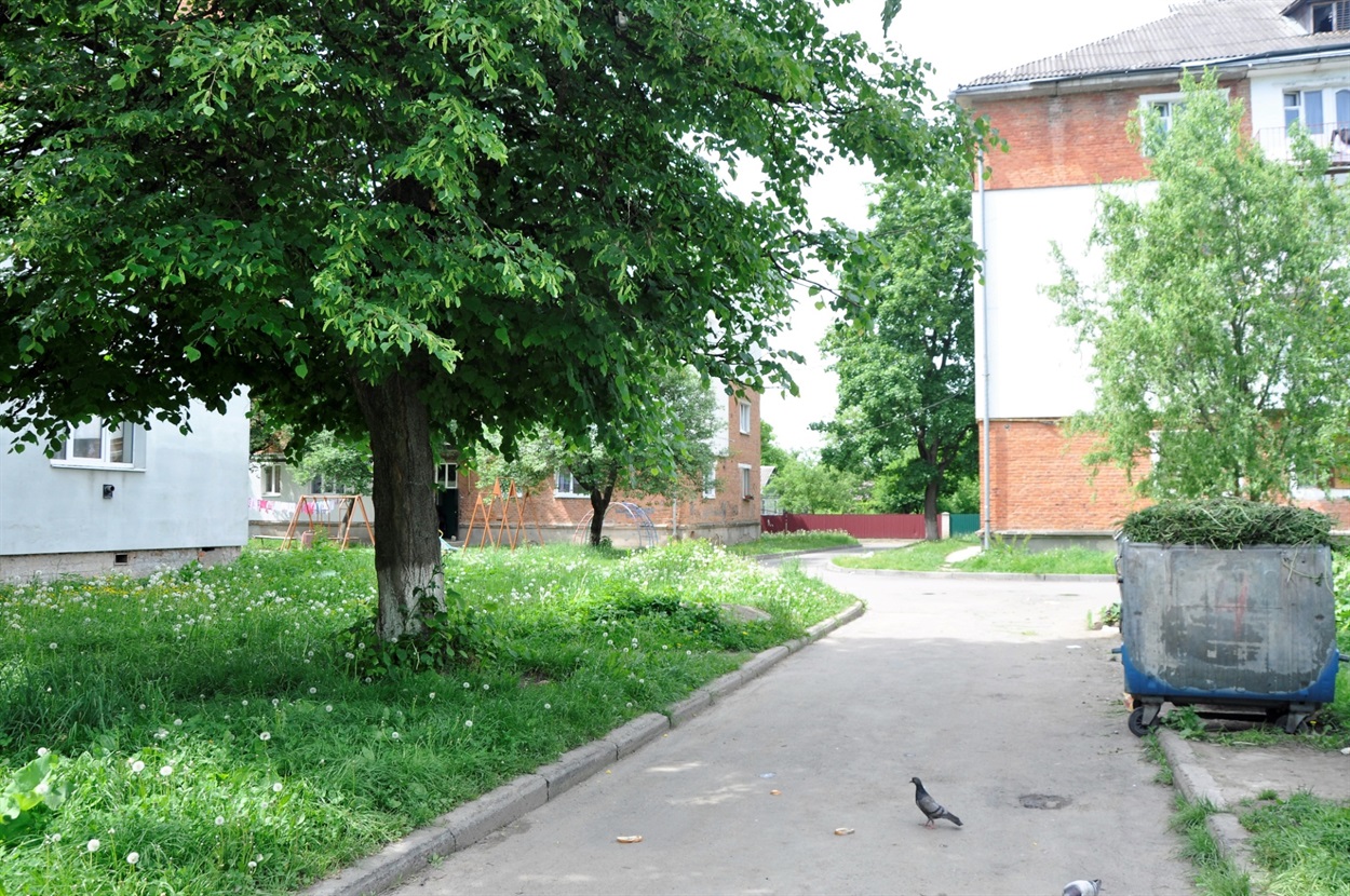 Контейнерний майданчик повинен бути не ближче, ніж за 20 метрів від житлових будинків. У Калуші ця умови не завжди виконується.