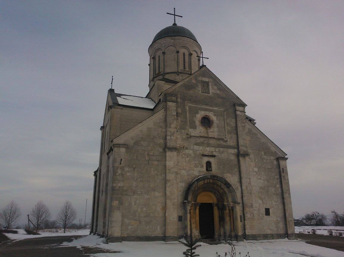 Церква святого Пантелеймона ХІІ століття у селі Шевченково біля Галича