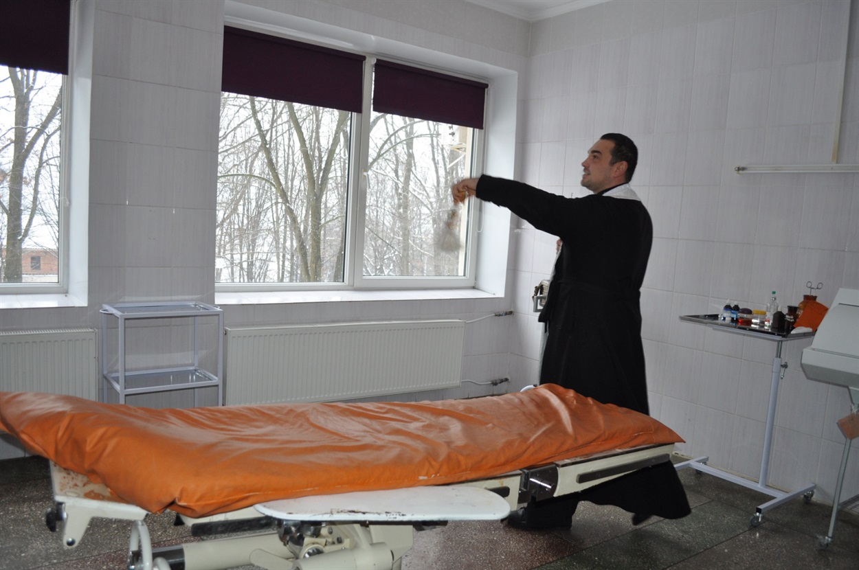 Освячення операційної відділення невідкладної (екстреної) медичної допомоги