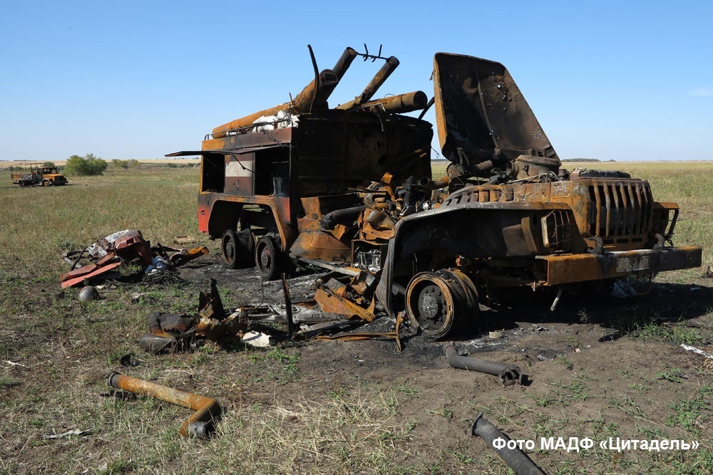 У цій пожежній машині згорів “Ахім”