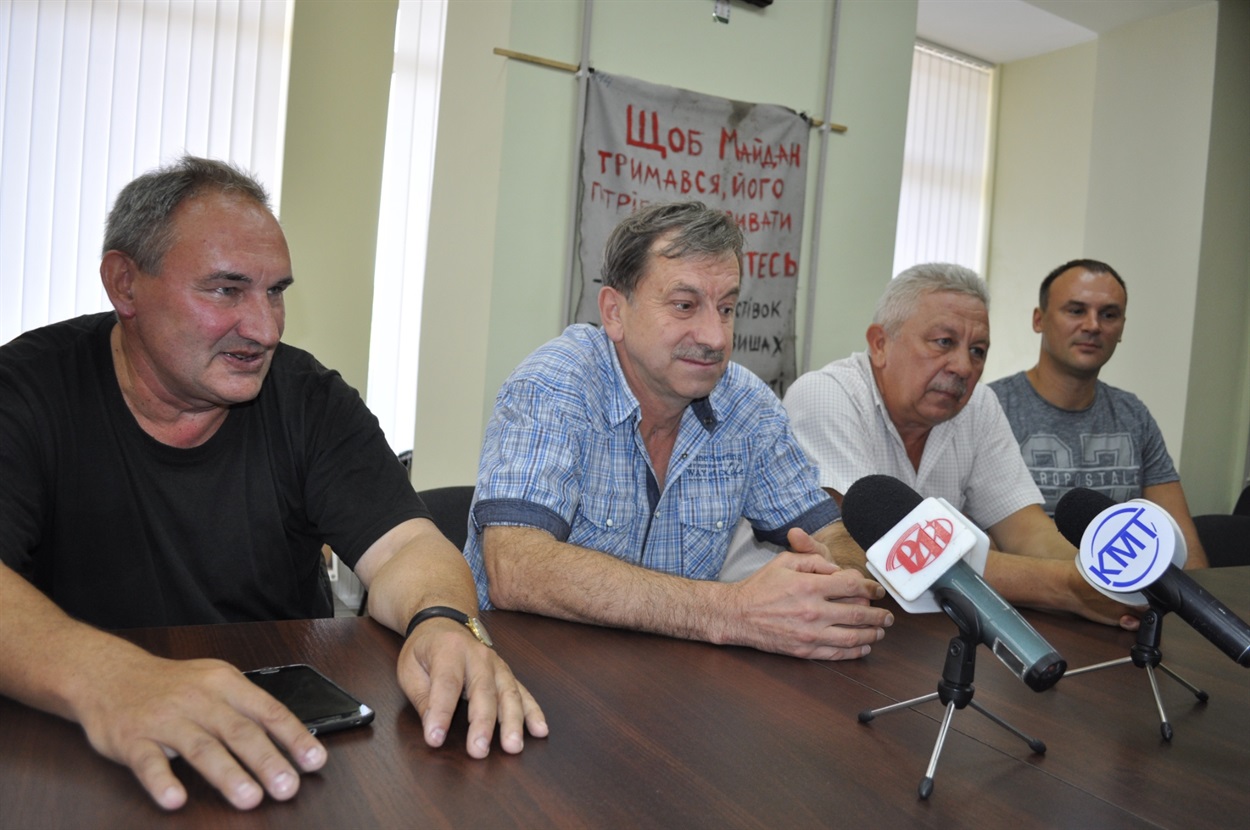 Зліва направо: Богдан Пришляк, Ігор Долинка, Олександр Челядин, Олександр Ризанич