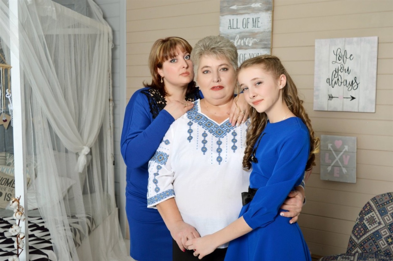 Родина Ганни Луцької: дочка Світлана та онучка Віра