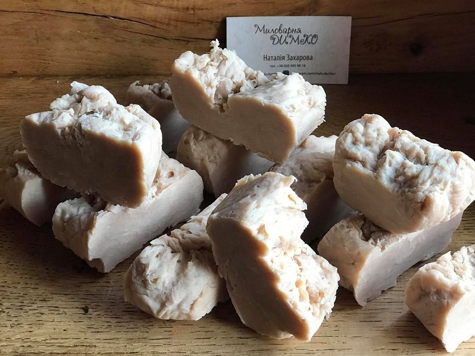 Дитяче мило, зварене на молоці для ніжних личок і м’яких сідничок