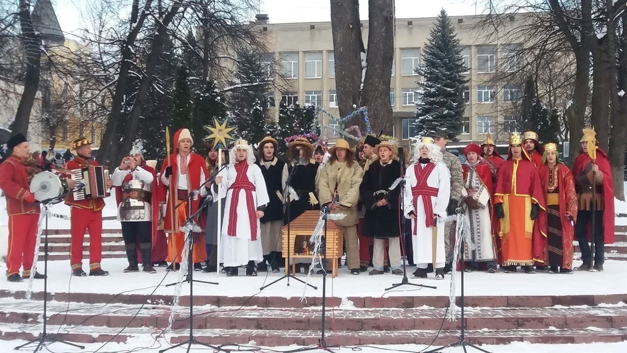 Вертеп с. Боднарів, різдвяний фестиваль "Іде Різдво з колядою", 2019 рік