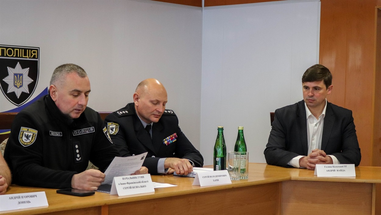 Призначення нового керівника поліції Калуша
