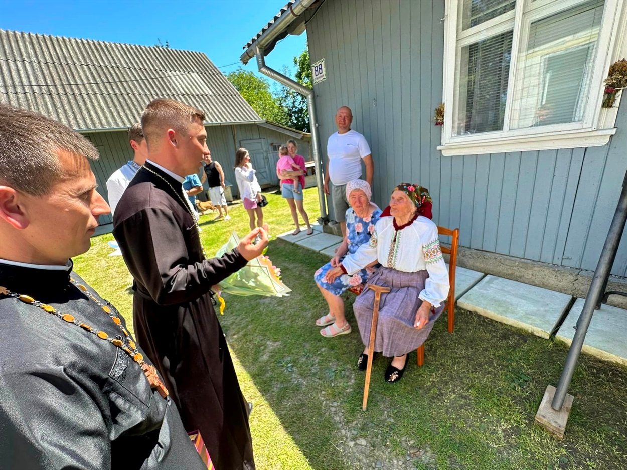 Привітання довгожительки з Калуша